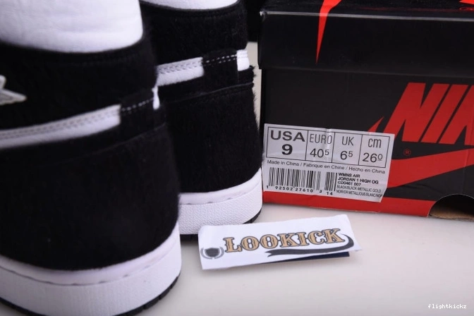 Retro CD0461-007 Air High 1 Jordan OG Panda 1015